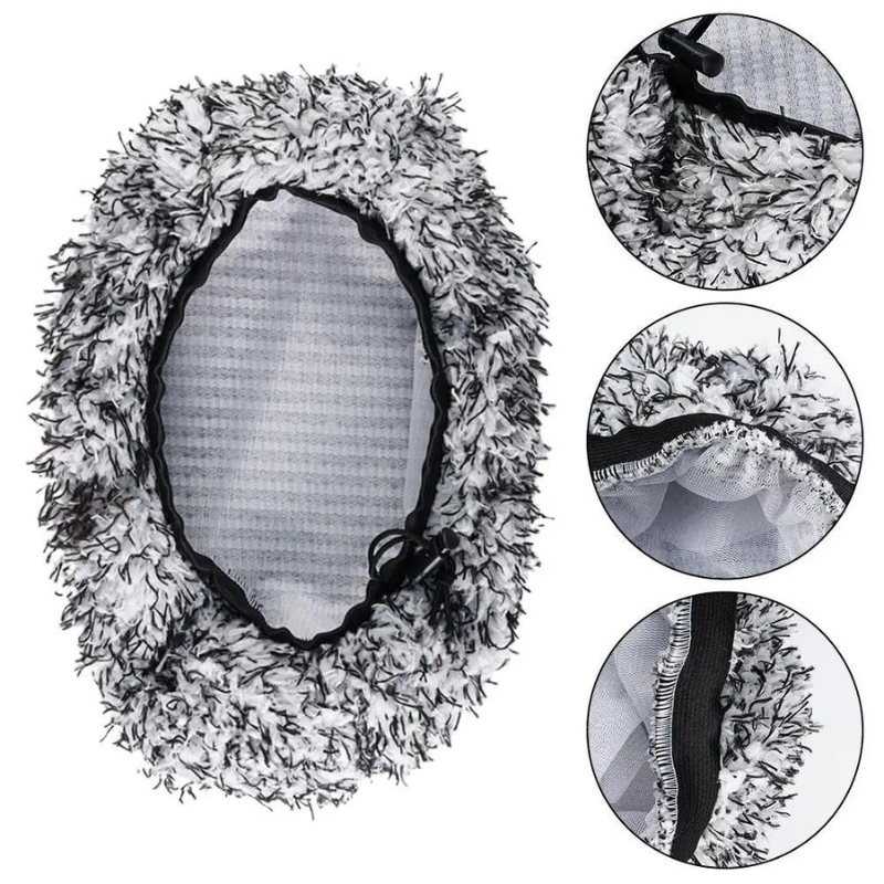 Housse de protection microfibre pour tête de brosse