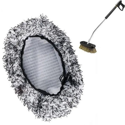 Housse de protection microfibre pour tête de brosse