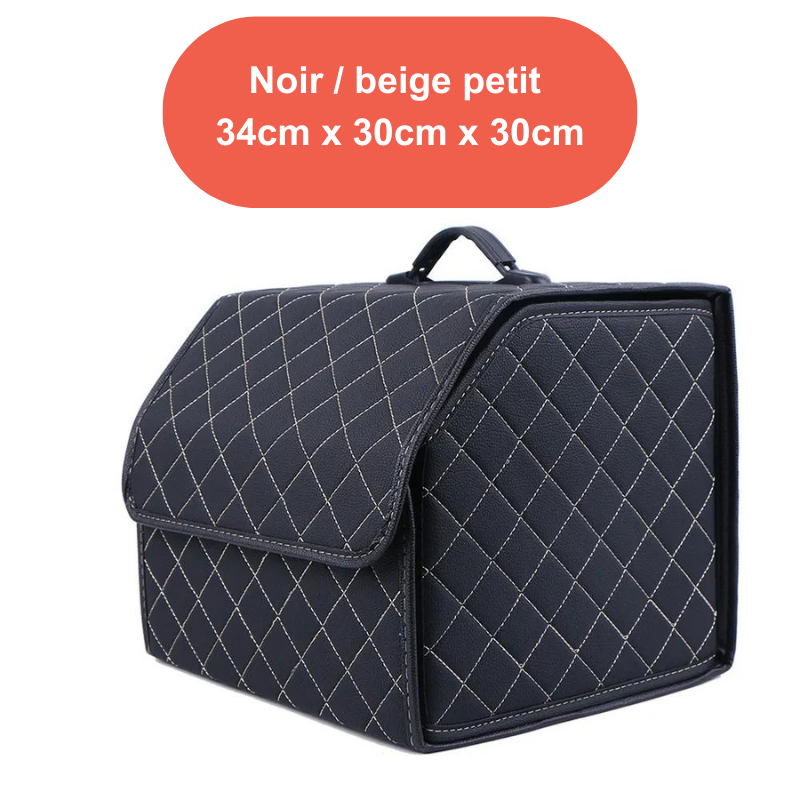 Sac de rangement pliable surpiqué