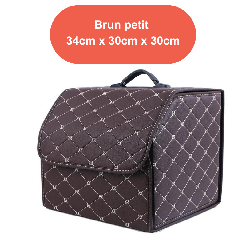 Sac de rangement pliable surpiqué