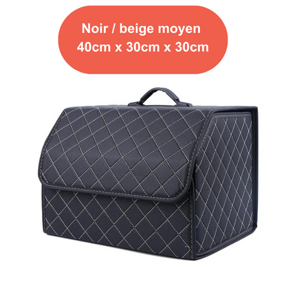 Sac de rangement pliable surpiqué