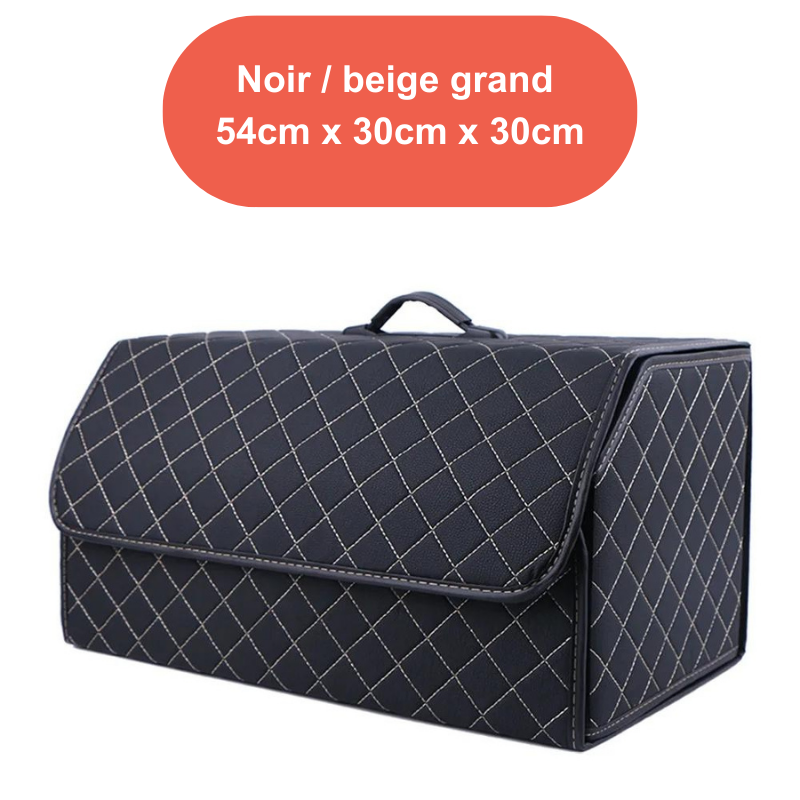 Sac de rangement pliable surpiqué