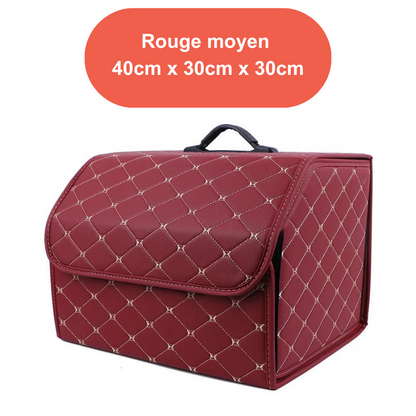 Sac de rangement pliable surpiqué