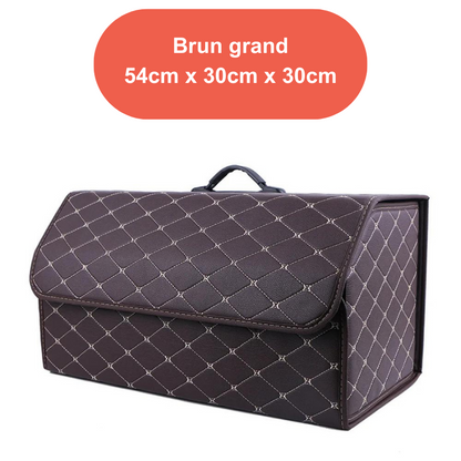 Sac de rangement pliable surpiqué